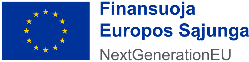 Finansuoja Europos Sąjunga – NextGenerationEU
